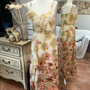 Hot Nights Floral Maxi Dress